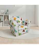 Kidsaw Mini Armchair Grey White Stars - Right Side