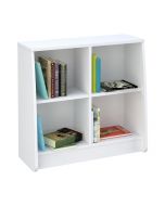 Kidsaw Loft Station Bookcase White - Front