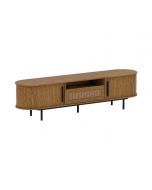 LV55, TV Cabinet - Light Oak - Front View