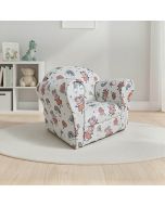 Kidsaw Mini Armchair Pink Patchwork - Right Side