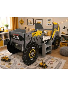MONSTER JAM DIGatron JCB Single Bed