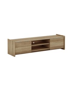 ELV9, TV Cabinet - Light Oak - Front View