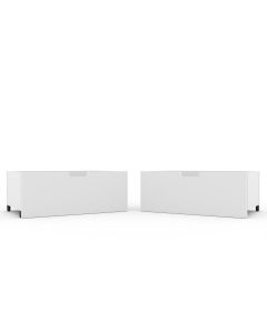 Kudl, 2 Drawers for Flash Single 3ft Cabin Bed - White