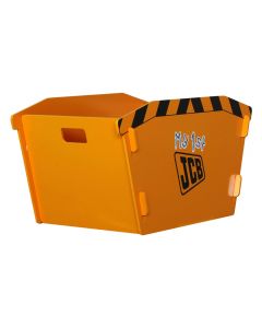 Kidsaw JCB Skip Storage Box - Front Right Side