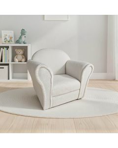 Kidsaw Mini Armchair Blue Patchwork - Right Side
