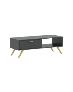 LV19, Coffee Table - Dark Grey - Front View
