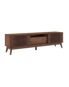 LV41, TV Cabinet - Columbian Walnut - Front View
